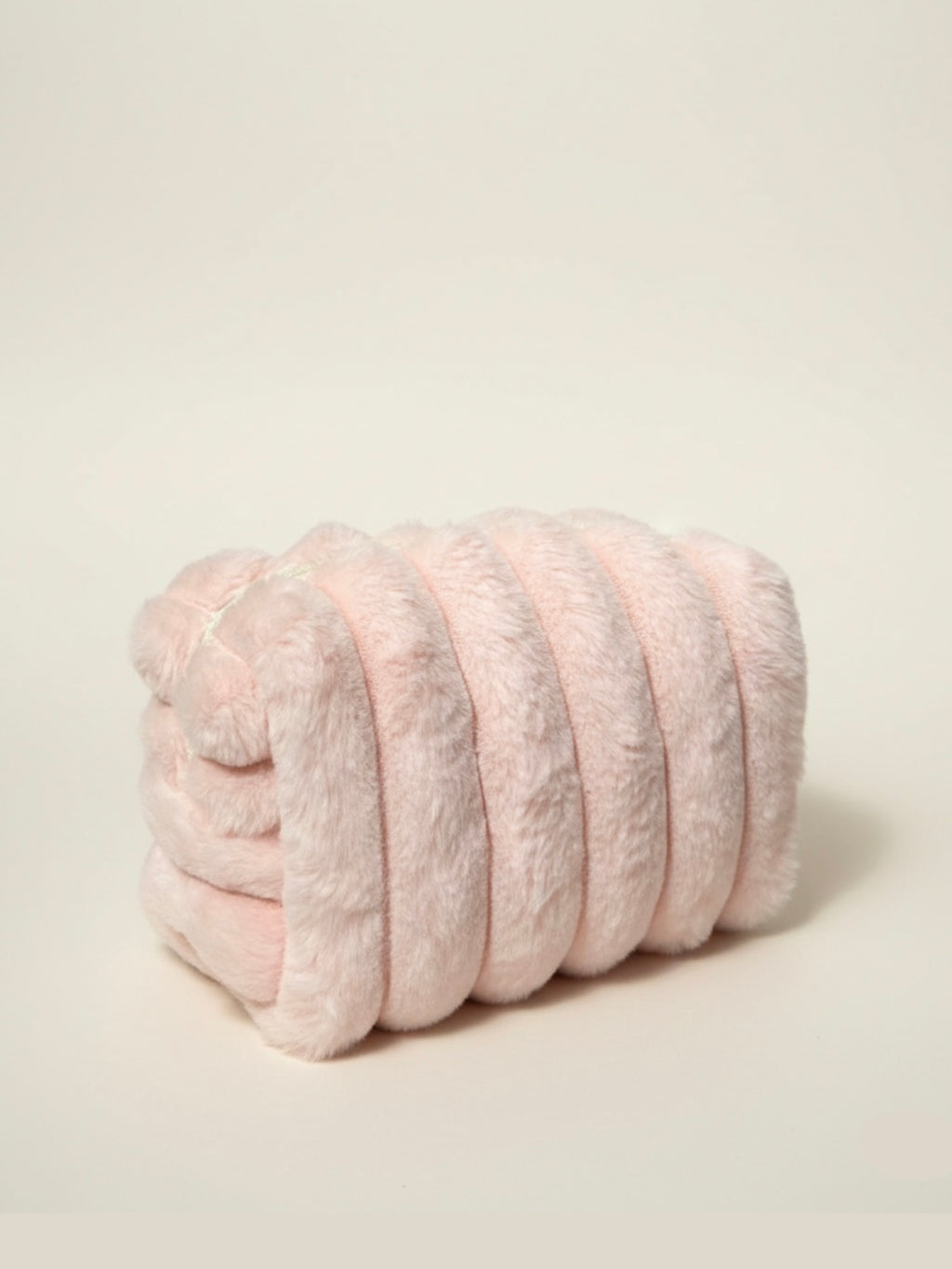 Fur Pouch - Powder Pink